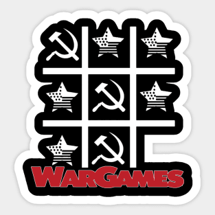 WarGames - Tic Tac Toe Sticker